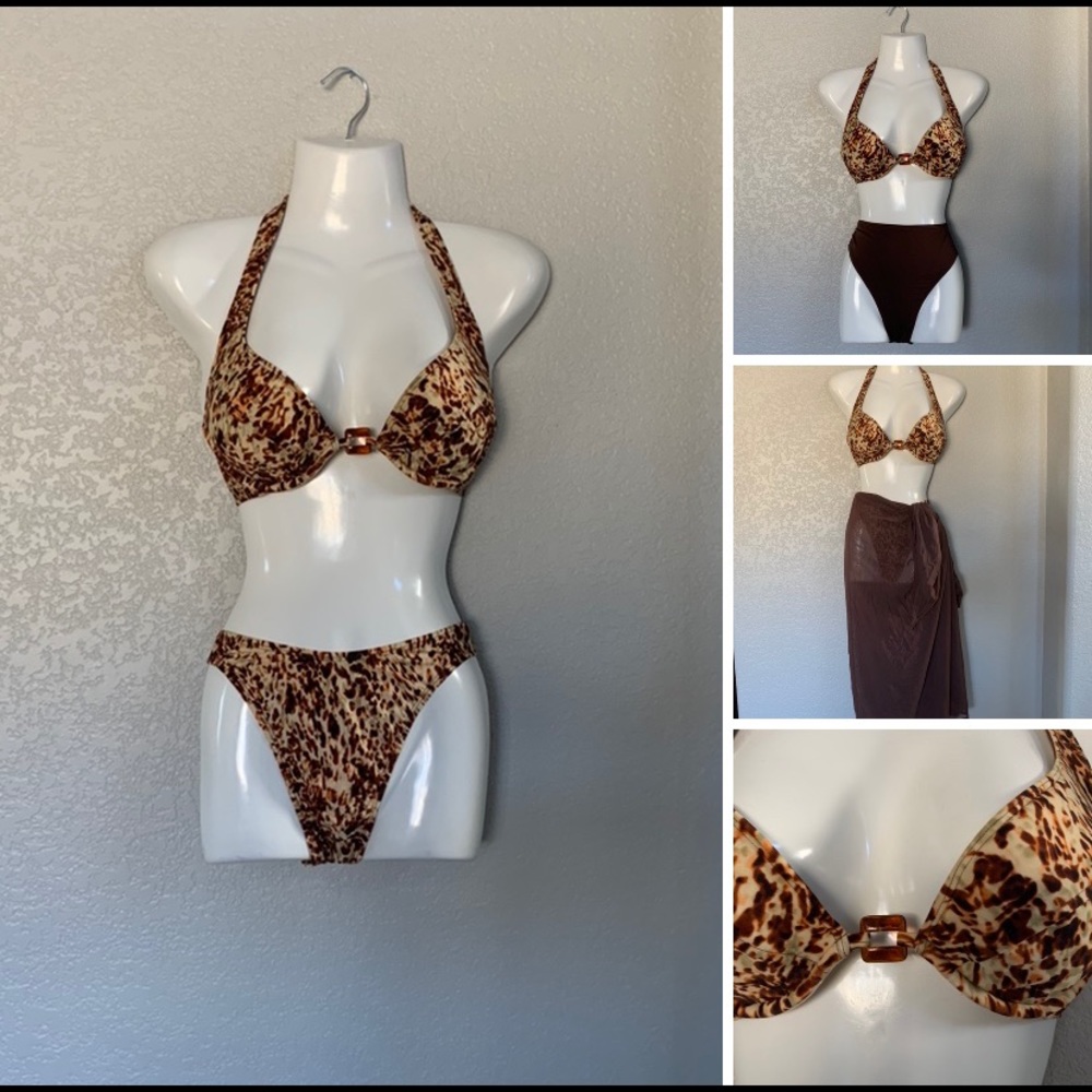 Victoria’s Secret BUNDLE 4 pc Tortois 34B Large